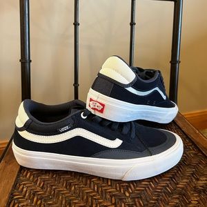 New VANS Trujillo pro ultra cushion skateboard skater sneaker mens size 7.5 navy